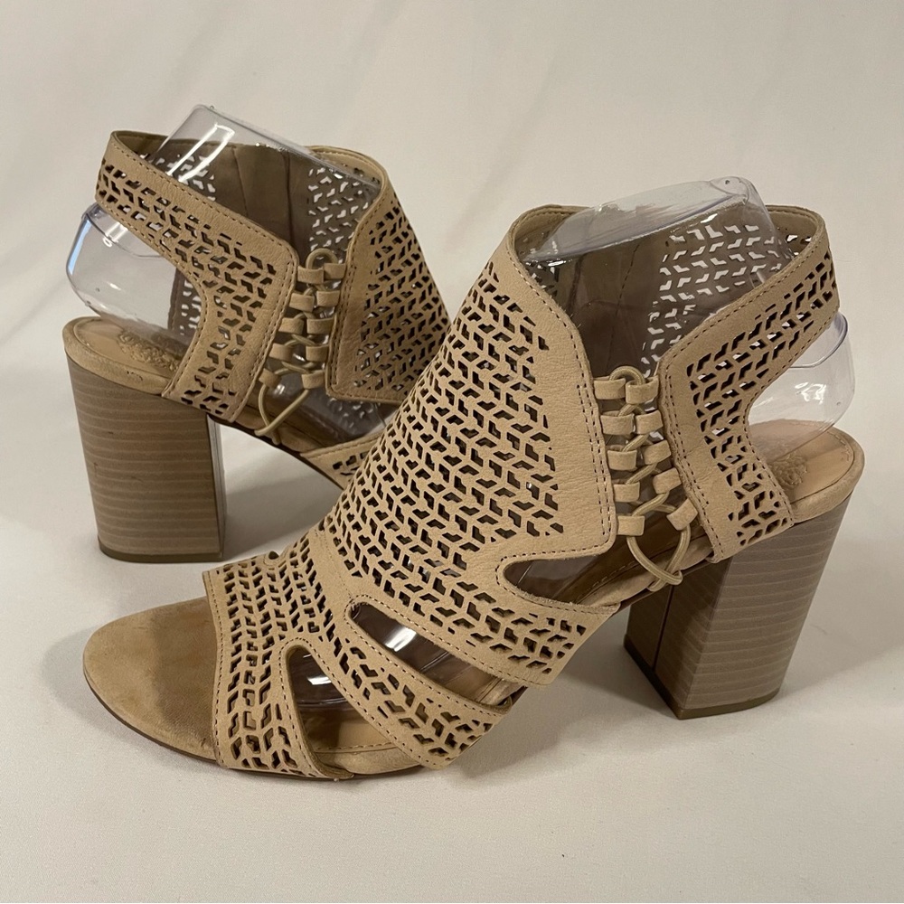 Vince Camuto Tan Ankle Booties